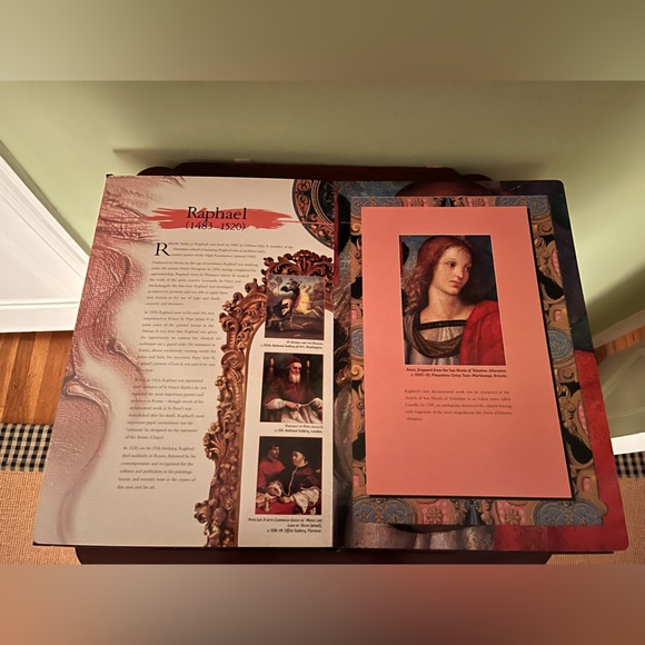 The Renaissance Artists Picture Book Jigsaw Puzzle Coffee Table Book - Picture 5 of 6